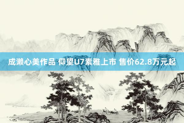 成濑心美作品 仰望U7素雅上市 售价62.8万元起